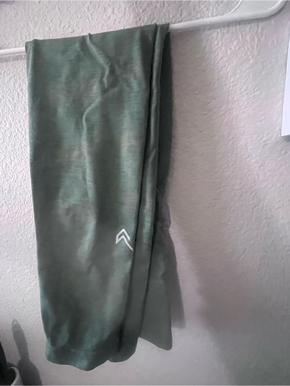 Oner Active Olive Green Leggings with Chevron Logo